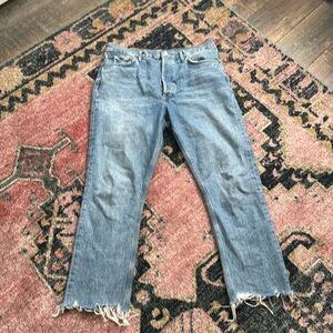 Agolde cropped Parker